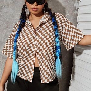 Checkered Button Down